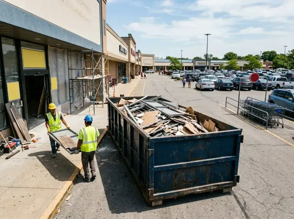 retail-store-renovation-debris-003 — frequently asked questions, Roll-off Dumpster Rentals in Indian Trail, NC